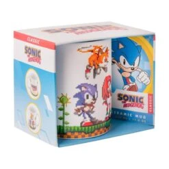 Taza Sonic The Hedgehog Retro Pixel -Eric Ventas taza sonic the hedgehog retro pixel 3