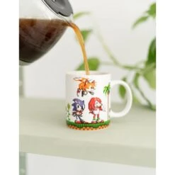 Taza Sonic The Hedgehog Retro Pixel -Eric Ventas taza sonic the hedgehog retro pixel 5