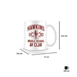 Taza Stranger Things Av Club -Eric Ventas taza stranger things av club 3