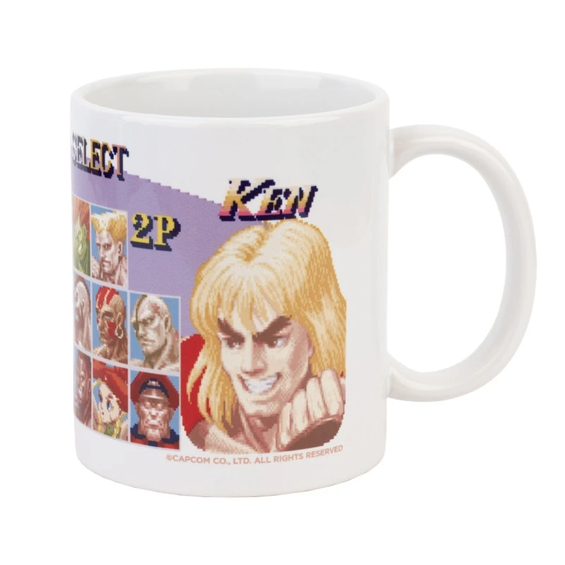 Taza Street Fighter Player Select 4 Taza Street Fighter Player Select - Imagen 2