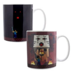 Taza Termocolora Minecraft Nether