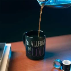 Taza Wednesday Allergic To Color -Eric Ventas taza wednesday allergic to color 5