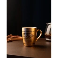Taza Willy Wonka Golden Ticket -Eric Ventas taza willy wonka golden ticket 4