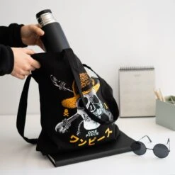 Tote Bag One Piece Live Action Jolly Roger -Eric Ventas tote bag one piece live action jolly roger 6