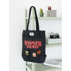 Tote Bag Stranger Things Premium -Eric Ventas tote bag stranger things premium 2