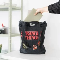 Tote Bag Stranger Things Premium -Eric Ventas tote bag stranger things premium 5