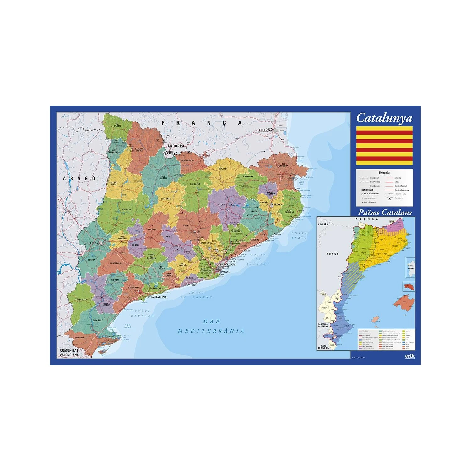 Vade Escolar Mapa De Cataluña De Escritorios 3 Vade Escolar Mapa De Cataluña De Escritorios