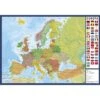 Vade Protector De Escritorio Escolar Mapa Europa