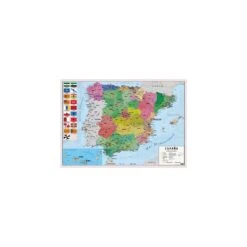 Vade Protector De Escritorio Escolar Mapa España