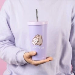 Vaso Con Pajita Pusheen Moments -Eric Ventas vaso con pajita pusheen moments 3