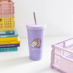 Vaso Con Pajita Pusheen Moments -Eric Ventas vaso con pajita pusheen moments 6