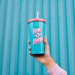 Vaso Con Pajita Stranger Things Rink-O-Mania -Eric Ventas vaso con pajita stranger things rink o mania 6